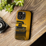 Classic Camaro SS Phone Case, Yellow 69 Muscle Car Cover, Gift for Guys