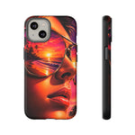 Sunset Reflection Sunglasses Retrowave 80s phone case