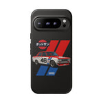 VintageDatsun 510 Racing Stripe JDM Tough Phone Case Cover Gift