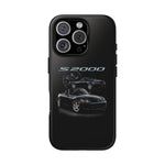 Black S2000 Roadster Collage JDM Tough Phone Case Cover Gift