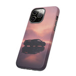 C8 Corvette Silhouette Pastel Horizon Case