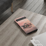 1957 Chevy Bel Air Blush Cream Tough Phone Case for Classic Car Fans