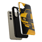 Z28 Yellow Camaro Retro Poster Tough Phone Case