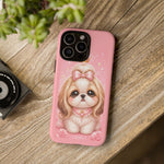 Shih Tzu Princess Kawaii Chibi Puppy Pet Dog Art Tough Phone Case