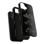 Black Silverado Classic Pickup Tough Phone Case for Chevy Truck Fans