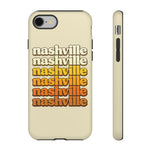 Nashville Retro Stack phone case | Tough Cover