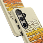 Nashville Retro Stack phone case | Tough Cover