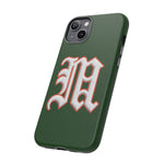 Old English Miami M Logo Phone Case, Tough Protective Cover