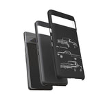 1960 Chevy El Camino Phone Case Featuring Classic American Pickup Artwork