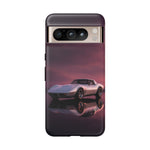 Soft White C3 Corvette Mauve Sky Phone Case