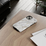 White Marble Pattern Phone Case | Tough Cover