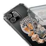 Coffee Lover Sticker Sheet phone case | Magnetic Clear Impact Case