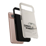 Impala White Studio Phone Case Studio Color Match Car Art