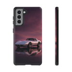 Soft White C3 Corvette Mauve Sky Phone Case
