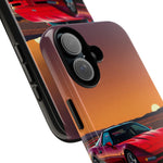 Red C4 ZR-1 King of the Hill Art Tough Phone Case