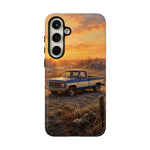 73 Chevy C10 Square body Truck Two-Tone Sunrise Tough Phone Case