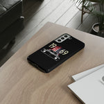 1969 Camaro SS American Flag Tough Phone Case Cover Gift Art