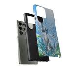 Copy of Silver Butterflies Tough Case | Blue Sky Water Droplets Phone Cover