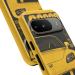 S2000 Spa Yellow Retro 90s JDM Car Tough Phone Case