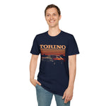 Torino Retro Sunset Car T-Shirt Classic Muscle Graphic Tee