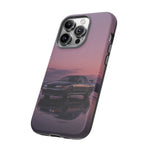 Sunset Skyline GT-R R32 phone case | car reflection, purple dusk