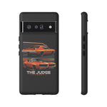 1969 GTO Judge Orange Muscle Car Tough Phone Case Cover Gift