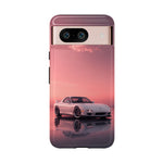 White FD RX-7 Blush Pink Sky Tough Case