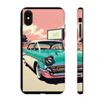 1957 Bel Air Turquoise Drive-In Tough Phone Case Cover Gift