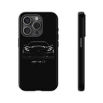 Black C7 ZR1 Phone Case for Chevy Sports Car Enthusiasts