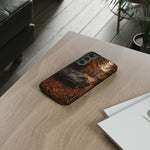 1963 Split Window C2 Sting Ray Copper Leaves Tough Phone Case