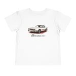 1985 Monte Carlo SS Toddler T-Shirt – Classic White & Red Muscle Car Tee