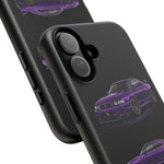 Purple R33 Skyline GTR JDM Sports Car Phone Case Tough Multi View