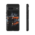 1969 Hugger Orange Camaro Z28 Phone Case, Muscle Car Tough Cover