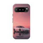 White FD RX-7 Blush Pink Sky Tough Case