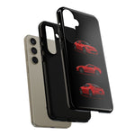 Red 370Z Sports Coupe Tough Phone Case for JDM Enthusiasts