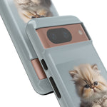 Fluffy Persian Kitten phone case | Tough Cases