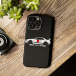 R34 Skyline Japanese Flag Race Car Phone Case | JDM GT-R Tough Cover