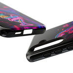 Neon Parrot Cocktails phone case | Tough Cases