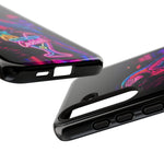 Neon Parrot Cocktails phone case | Tough Cases