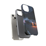 240SX JDM Drift Smoke Night Street Art Tough Phone Case