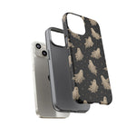 Vintage Ghost Pattern phone case | Halloween spooky stars design