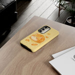 Orange Tabby Loaf Kawaii Chibi Pet Cat Art Tough Phone Case