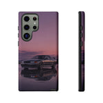 Sunset Skyline GT-R R32 phone case | car reflection, purple dusk