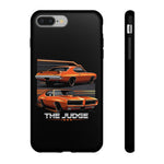 1969 GTO Judge Orange Muscle Car Tough Phone Case Cover Gift