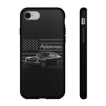 1970 Chevy Nova Phone Case Black Classic Muscle Car Tough Cover