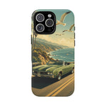 Vintage Olds 442 Convertible Coastal Drive phone case