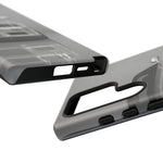 Silver Skyline Phone Case, R34 GTR 90s JDM Legend Tough Cover for Men Gift