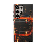 69 Nova SS Phone Case, Rainy City Night Muscle Car Tough Cover
