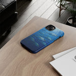 Amberjack School Phone Case, Open Water Sunlight Tough Cover
