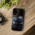 Camaro ZL1 Phone Case, Blue Track Smoke Studio Cover